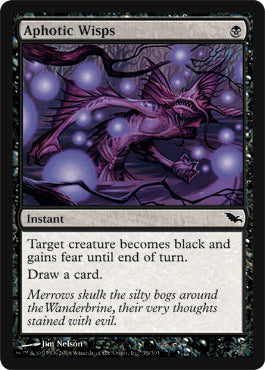 Aphotic Wisps (Shadowmoor) Light Play