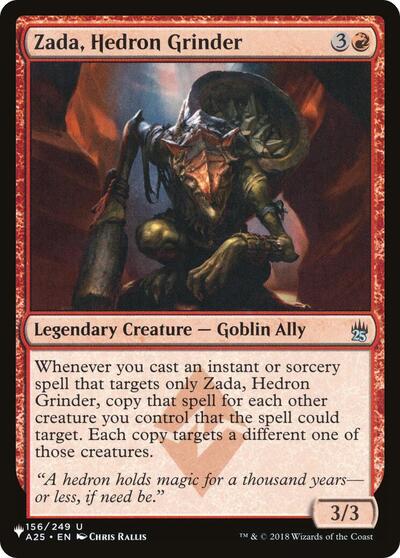 Zada, Hedron Grinder (The List) Near Mint
