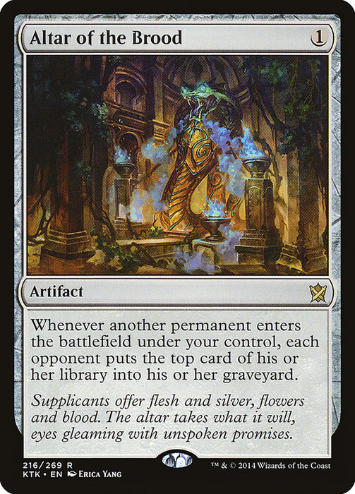 Altar of the Brood (Khans of Tarkir) Light Play