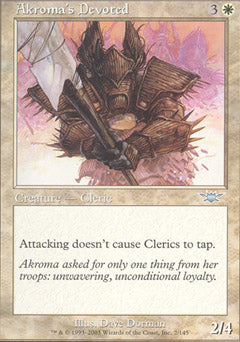 Akroma's Devoted (Legions) Light Play