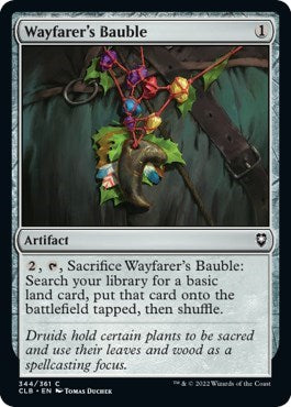 Wayfarer's Bauble (Commander Legends: Battle for Baldur's Gate) Near Mint Foil