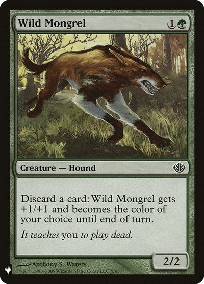 Wild Mongrel (Mystery Booster) Light Play