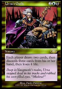 Urza's Guilt (Planeshift) Light Play