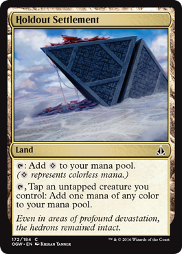 Holdout Settlement (Oath of the Gatewatch) Near Mint
