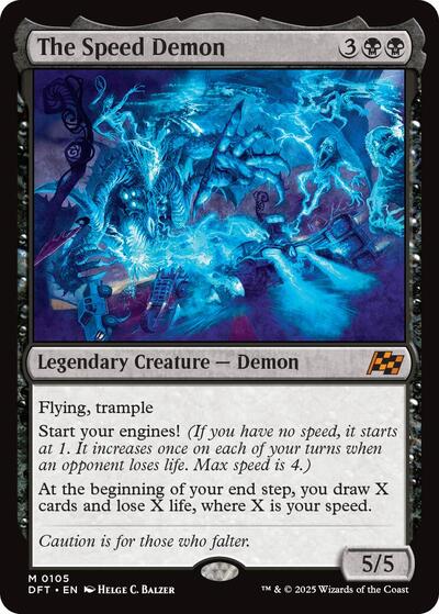 The Speed Demon (Aetherdrift) Near Mint Foil