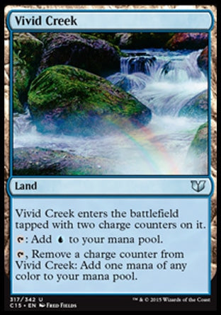 Vivid Creek (Commander 2015) Light Play