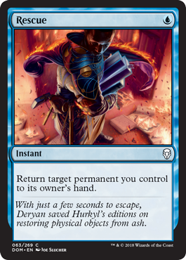 Rescue (Dominaria) Light Play Foil