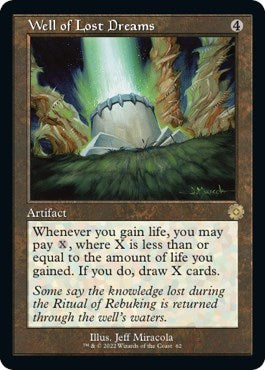 Well of Lost Dreams (The Brothers' War: Retro Frame Artifacts) Near Mint