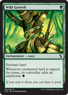 Wild Growth (Commander 2018) Light Play