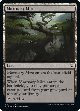Mortuary Mire (Commander Legends: Battle for Baldur's Gate) Light Play