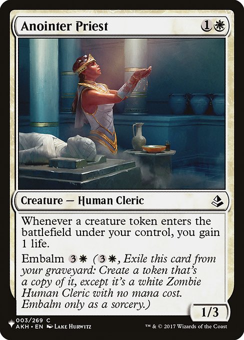 Anointer Priest (The List) Light Play