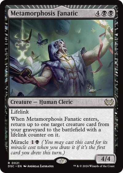 Metamorphosis Fanatic (Commander: Duskmourn: House of Horror) Near Mint
