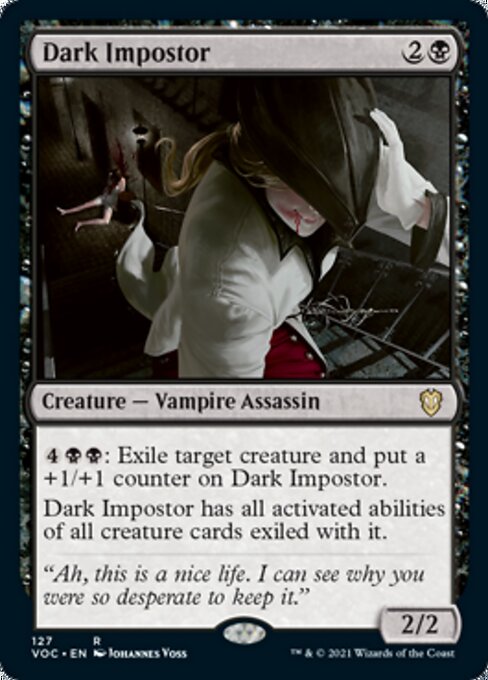 Dark Impostor (Commander 2021 Crimson Vow) Light Play