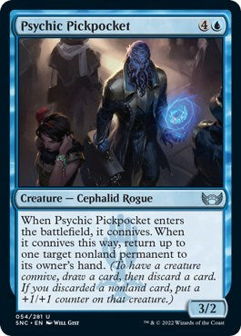 Psychic Pickpocket (Streets of New Capenna) Light Play Foil