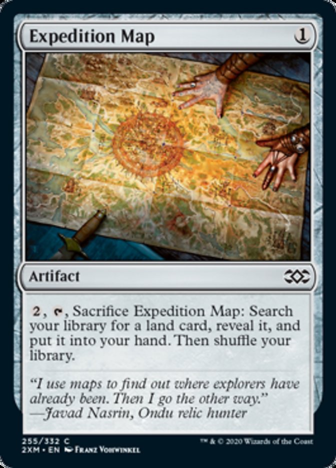 Expedition Map (Double Masters) Light Play