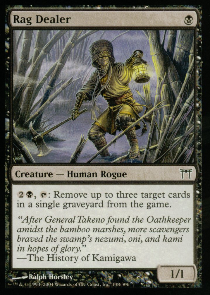 Rag Dealer (Champions of Kamigawa) Light Play