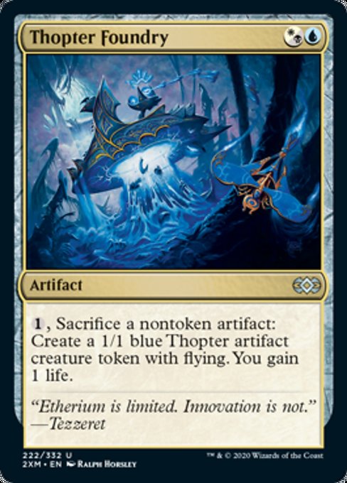 Thopter Foundry (Double Masters) Light Play