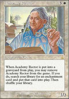 Academy Rector (Urza's Destiny) Damaged / Poor