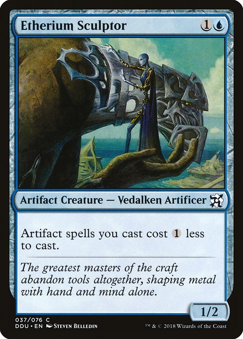 Etherium Sculptor (Duel Decks: Elves vs Inventors) Light Play