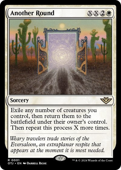 Another Round (Outlaws of Thunder Junction) Near Mint Foil