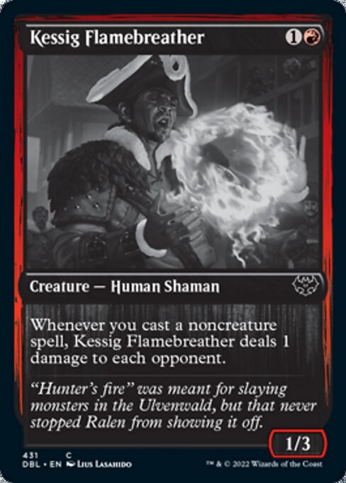 Kessig Flamebreather (Innistrad: Double Feature) Light Play
