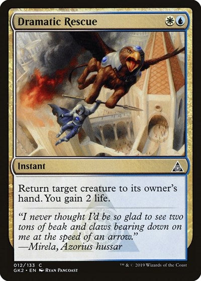 Dramatic Rescue (Ravnica Allegiance: Guild Kits) Light Play