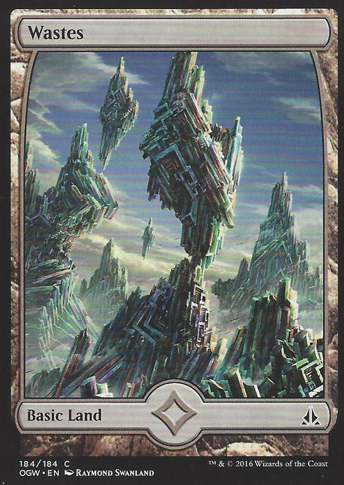 Wastes (Full Art 184) (Oath of the Gatewatch) Near Mint