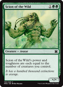 Scion of the Wild (Modern Masters 2015) Light Play