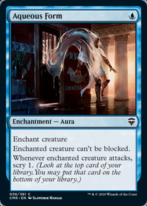 Aqueous Form (Commander Legends) Light Play