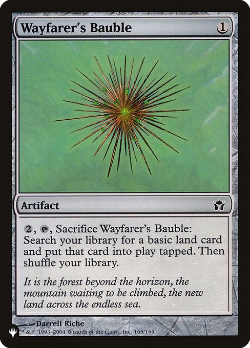 Wayfarer's Bauble (The List) Light Play