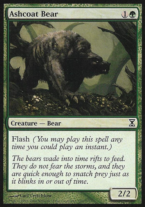 Ashcoat Bear (Time Spiral) Light Play