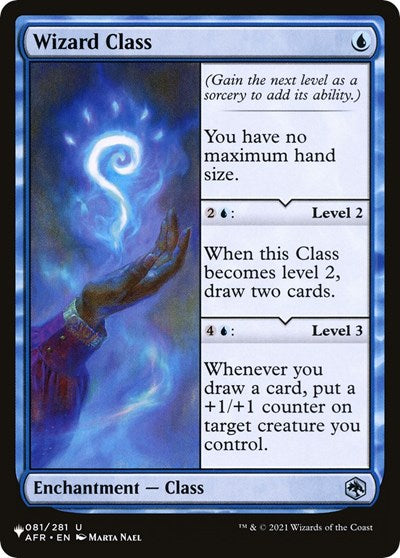 Wizard Class (The List) Near Mint