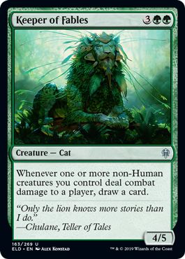 Keeper of Fables (Throne of Eldraine) Light Play