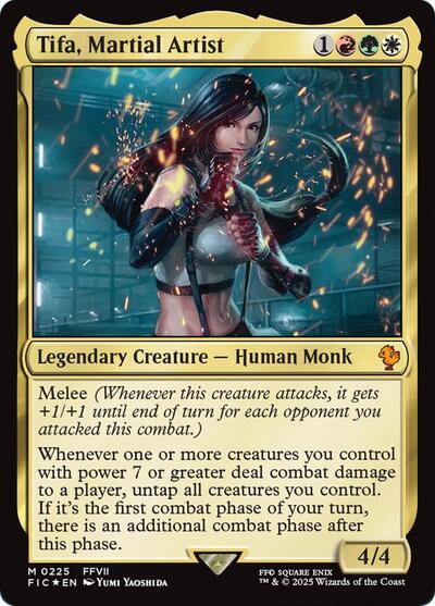 Tifa, Martial Artist (Commander: FINAL FANTASY) Near Mint Foil