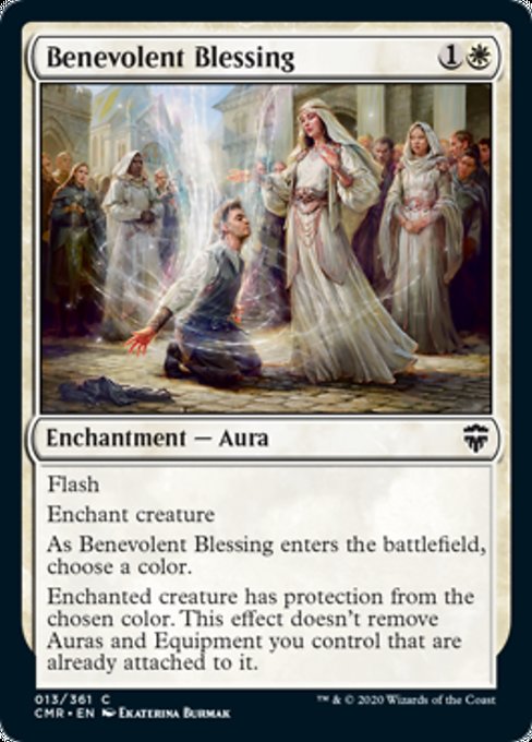 Benevolent Blessing (Commander Legends) Light Play