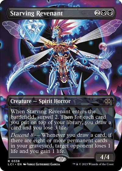 Starving Revenant (Borderless) (The Lost Caverns of Ixalan) Light Play Foil
