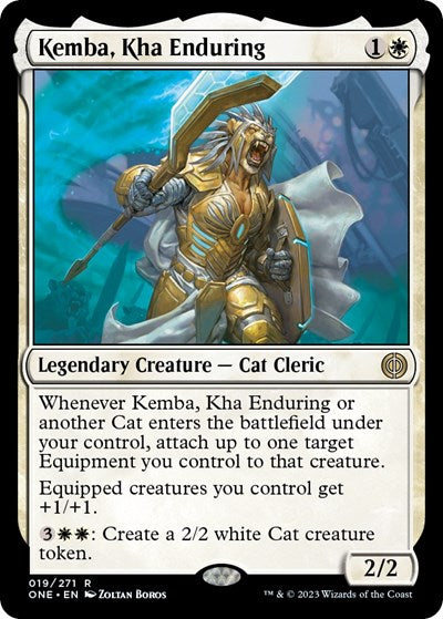 Kemba, Kha Enduring (Phyrexia: All Will Be One) Near Mint Foil