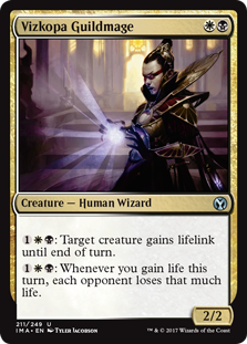 Vizkopa Guildmage (Iconic Masters) Light Play