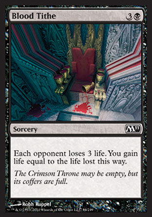 Blood Tithe (Magic 2011 Core Set) Light Play