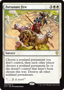 Fortunate Few (Commander 2017) Light Play