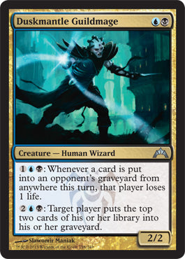 Duskmantle Guildmage (Gatecrash) Light Play