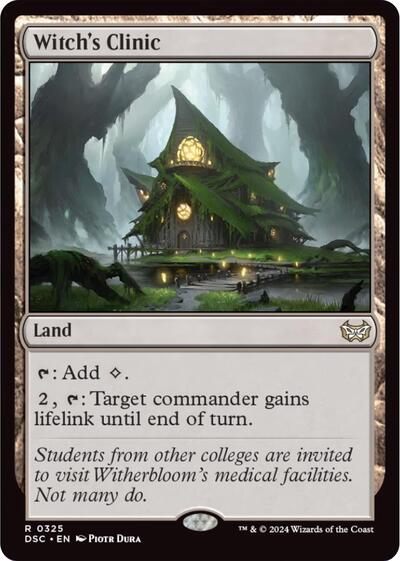 Witch's Clinic (Commander: Duskmourn: House of Horror) Near Mint