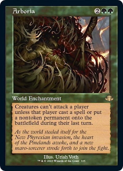 Arboria (Retro Frame) (Dominaria Remastered) Near Mint Foil