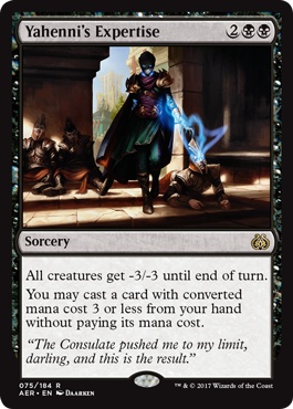 Yahenni's Expertise (Aether Revolt) Light Play