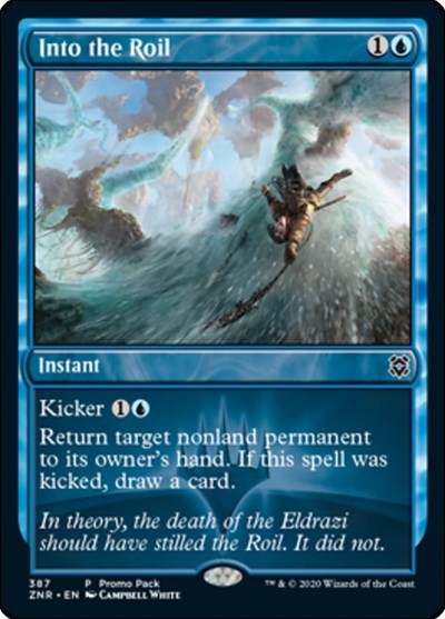 Into the Roil (Promo Pack: Zendikar Rising) Light Play