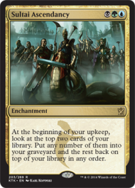 Sultai Ascendancy (Khans of Tarkir) Light Play