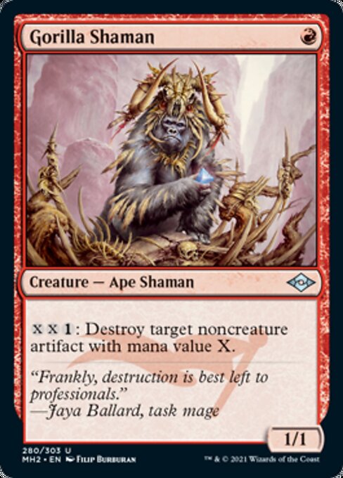 Gorilla Shaman (Modern Horizons 2) Light Play