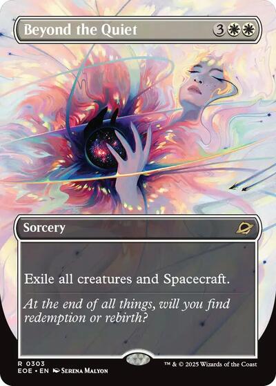 Beyond the Quiet (Borderless) (Edge of Eternities) Near Mint