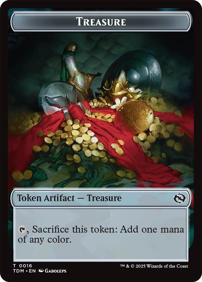 Spirit // Treasure Double-Sided Token (Back)