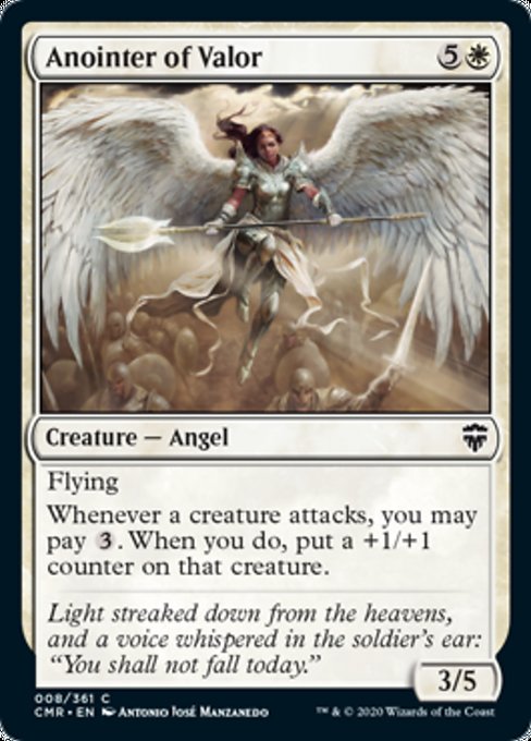 Anointer of Valor (Commander Legends) Near Mint Foil